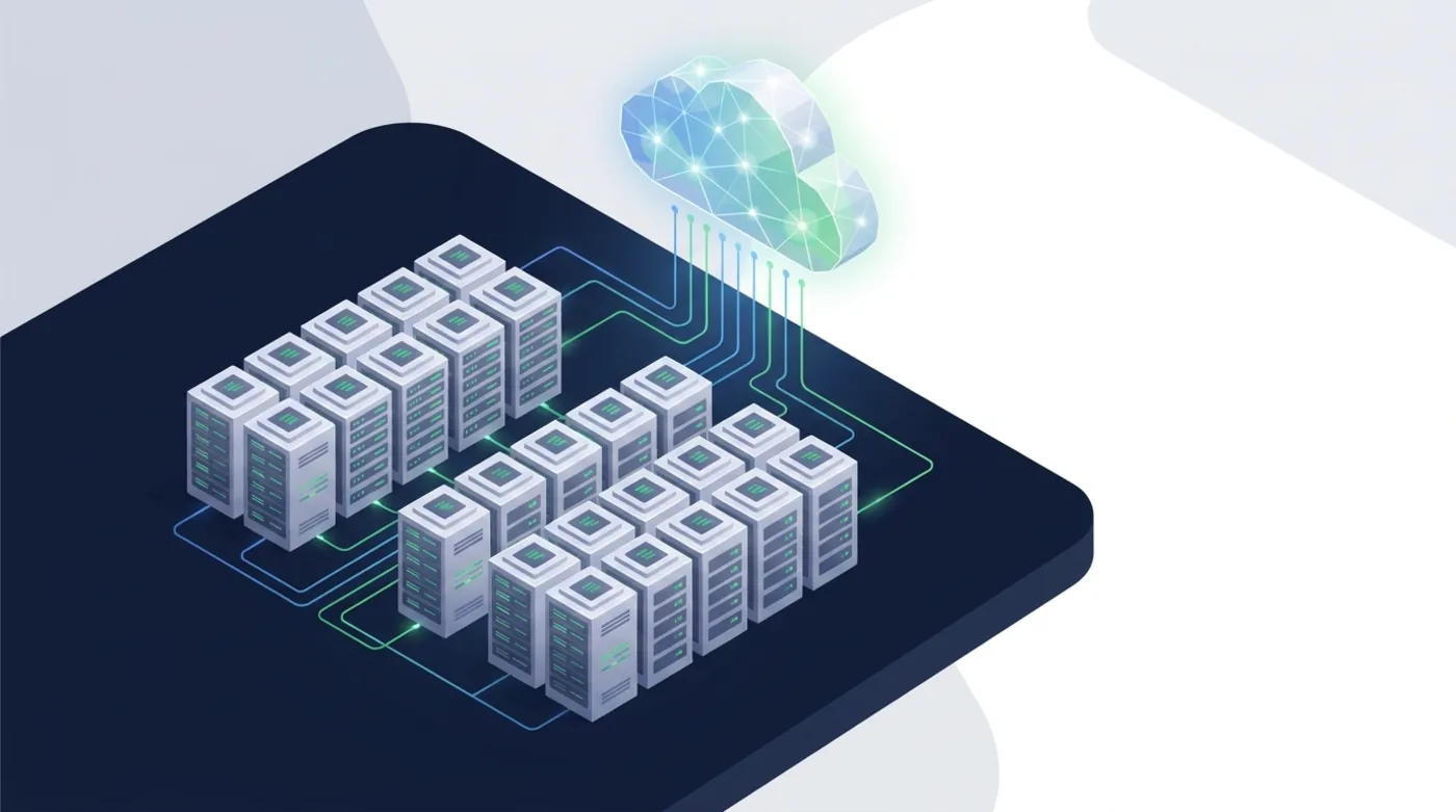 Server in datacenter collegati al cloud EvoHosting